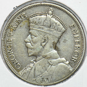 New Zealand 1933 Florin Kiwi animal George V 150548 combine shipping