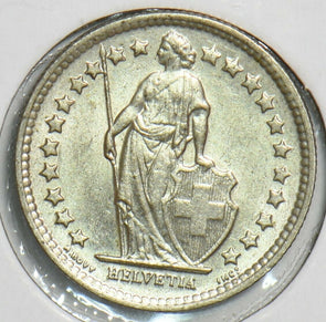Switzerland 1961 1/2 Franc 240600 combine shipping