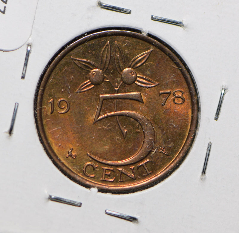 Netherlands 1978 5 Cents  900177 combine shipping