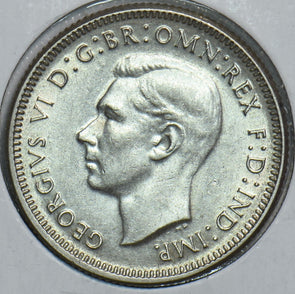 Australia 1942 Shilling Merino ram 241095 combine shipping
