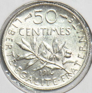 France 1916 50 Centimes 240506 combine shipping