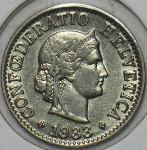 Switzerland 1933 5 Rappen 903583 combine shipping
