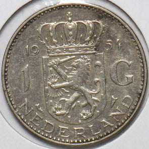 Netherlands 1954 Gulden Lion animal 900503 combine shipping