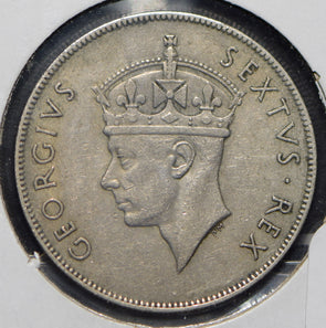 East Africa 1948 Shilling Lion animal  191326 combine shipping
