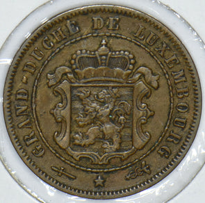 Luxembourg 1908 2 1/2 Centimes 291223 combine shipping