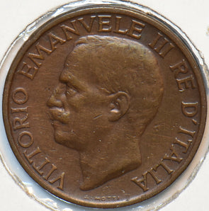 Italy 1924 10 Centesimi Honey Bee animal 151389 combine shipping