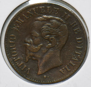 Italy 1862 2 Centesimi  191865 combine shipping
