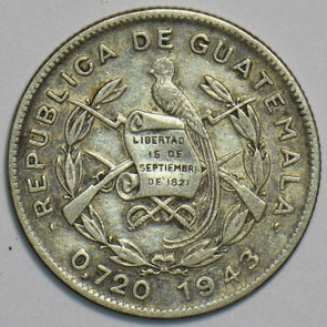 Guatemala 1943 10 Centavos Quetzal animal 298285 combine shipping