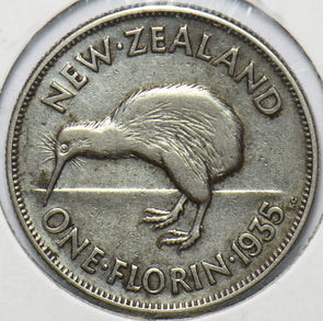 New Zealand 1935 Florin Kiwi Bird animal 240051 combine shipping