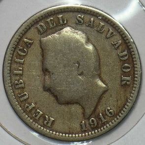 El Salvador 1916 5 Centavos 151901 combine shipping