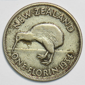 New Zealand 1934 Florin Kiwi bird animal 197733 combine shipping