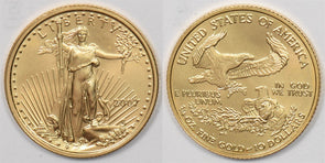 2007 $10 1/4oz Gold Eagle BU GL0266