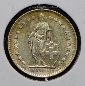 Switzerland 1956 1/2 Franc  191096 combine shipping