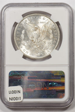 1882-S Morgan Dollar Silver NGC MS63 NI0011