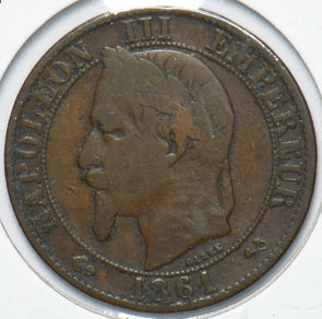 France 1861 K 5 Centimes Eagle animal 900591 combine shipping