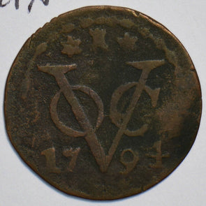 Netherlands East Indies 1794 Duit 904262 combine shipping