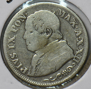 Vatican 1867 10 Soldi Papal States 193363 combine shipping