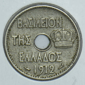 Greece 1912 5 Lepta Owl animal 291460 combine shipping