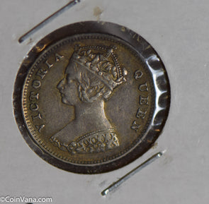 Hong Kong 1898 10 Cents silver  H0132 combine shipping
