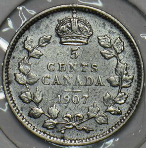 Canada 1907 5 Cents 196302 combine shipping