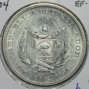 El Salvador 1904 Peso E0127 combine shipping