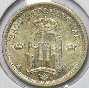 Sweden 1899 25 Ore 293804 combine shipping