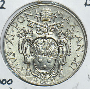 Vatican 1932 50 Centesimi BU 299126 combine shipping