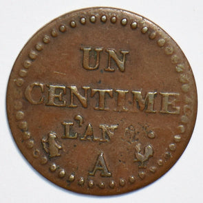 France 1798 ~99 Centime 491438 combine shipping