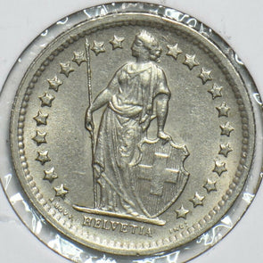 Switzerland 1968 1/2 Franc 197286 combine shipping