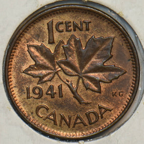 Canada 1941 Cent BU 296827 combine shipping