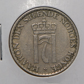 Norway 1957 Krone Lion animal  900814 combine shipping