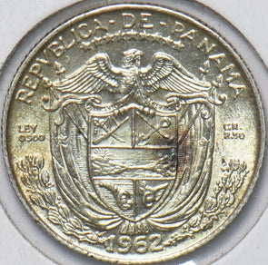 Panama 1962 Silver 1/10 Balboa 292600 combine shipping