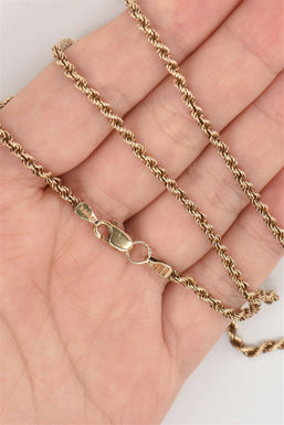 Men's 10K Gold Necklace 40.5 inch 51.9g RG0092