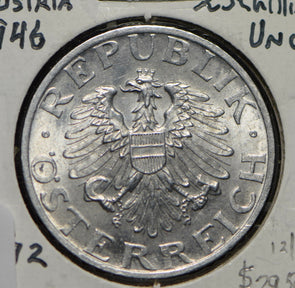 Austria 1946 2 Schilling  290332 combine shipping