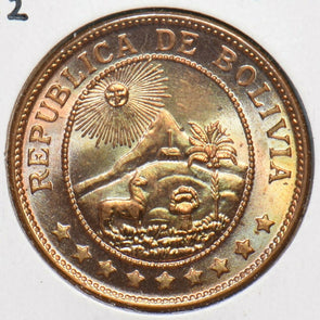 Bolivia 1942 50 Centavos 295782 combine shipping