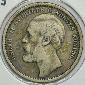 Sweden 1875 Krona 297903 combine shipping