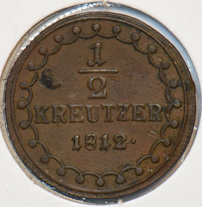 Austria 1812 A 1/2 Kreuzer 193378 combine shipping