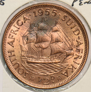 South Africa 1955 1/2 Penny 199266 combine shipping