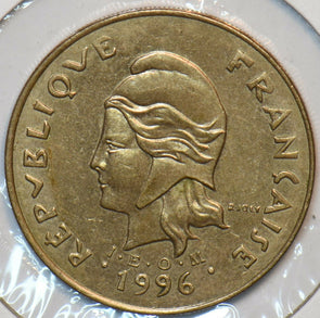 French Polynesia 1996 100 Francs 903381 combine shipping
