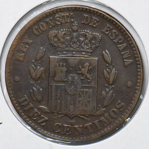 Spain 1878 10 Centimos 193659 combine shipping