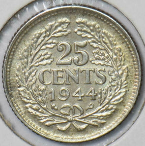 Netherlands 1944 P 25 Cents 194244 combine shipping