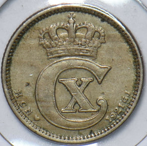 Denmark 1921 10 Ore 240253 combine shipping
