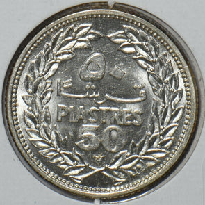 Lebanon 1952 50 Piastres 295509 combine shipping