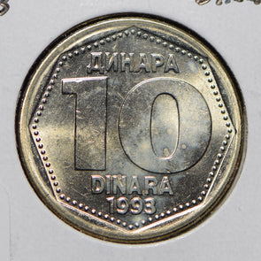 Yugoslavia 1993 10 Dinara  901048 combine shipping