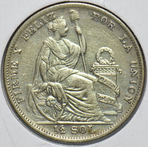 Peru 1935 1/2 Sol 192688 combine shipping