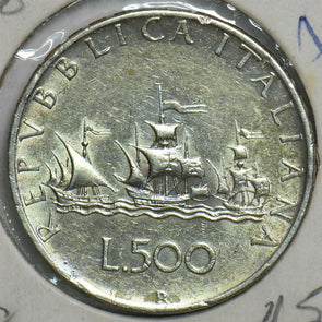 Italy 1958 500 Lira 153190 combine shipping