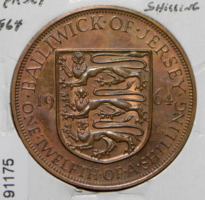 Jersey 1964 proof 1/12 Shilling  191175 combine shipping