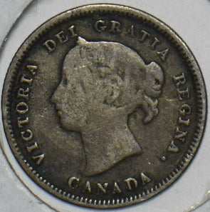 Canada 1890 H 5 Cents 297519 combine shipping