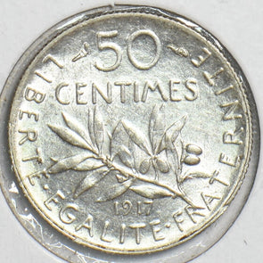 France 1917 50 Centimes 240529 combine shipping
