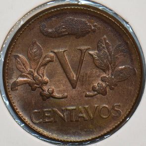 Colombia 1960 5 Centavos 196048 combine shipping